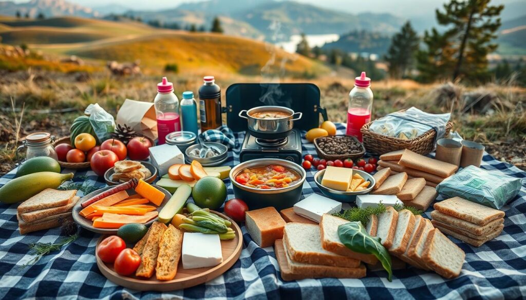 budget travel food